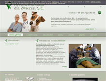 Tablet Screenshot of klinika-wet.gorzow.pl