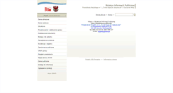 Desktop Screenshot of bip.p1.edu.gorzow.pl