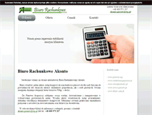 Tablet Screenshot of akonto.gorzow.pl