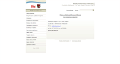 Desktop Screenshot of bip.p10.edu.gorzow.pl