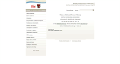 Desktop Screenshot of bip.ckz.edu.gorzow.pl