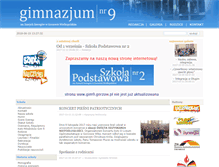 Tablet Screenshot of gim9.gorzow.pl