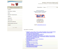 Tablet Screenshot of bip.osir.gorzow.pl