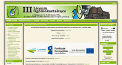 Desktop Screenshot of 3lo.gorzow.pl