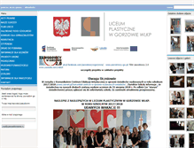 Tablet Screenshot of lpla.edu.gorzow.pl