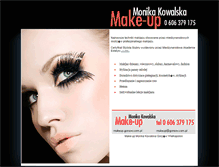 Tablet Screenshot of makeup.gorzow.com.pl
