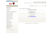Tablet Screenshot of bip.sm2.edu.gorzow.pl