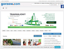 Tablet Screenshot of gorzow.com