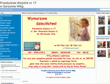 Tablet Screenshot of p17.edu.gorzow.pl