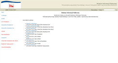 Desktop Screenshot of bip.szpital.gorzow.pl